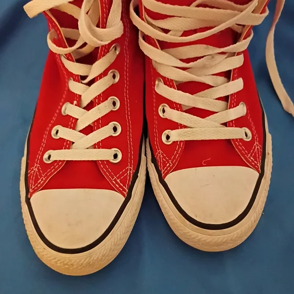 Converse Chuck Taylor 70 Hi Men's US 7 M Park Red Canvas Sneakers - Picture 5 of 6